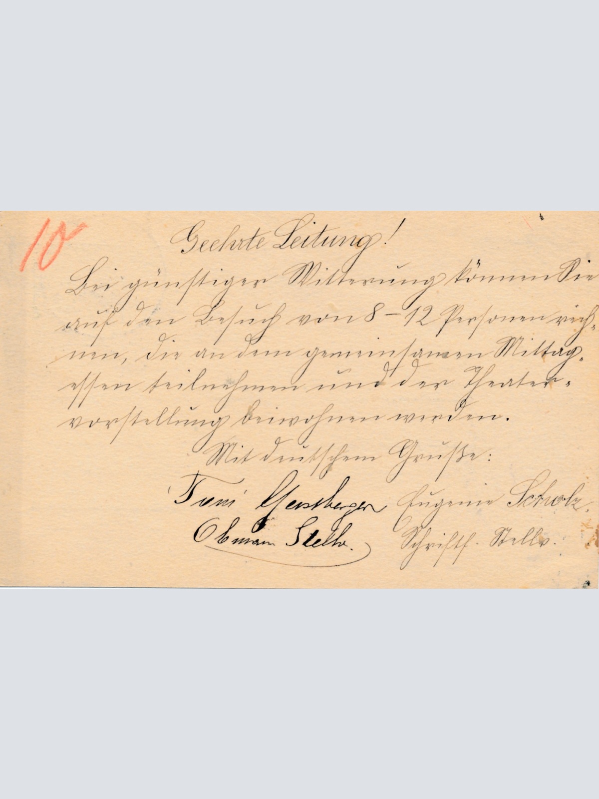 5 Heller Ganzsachen - Karte aus Giebau (16214)