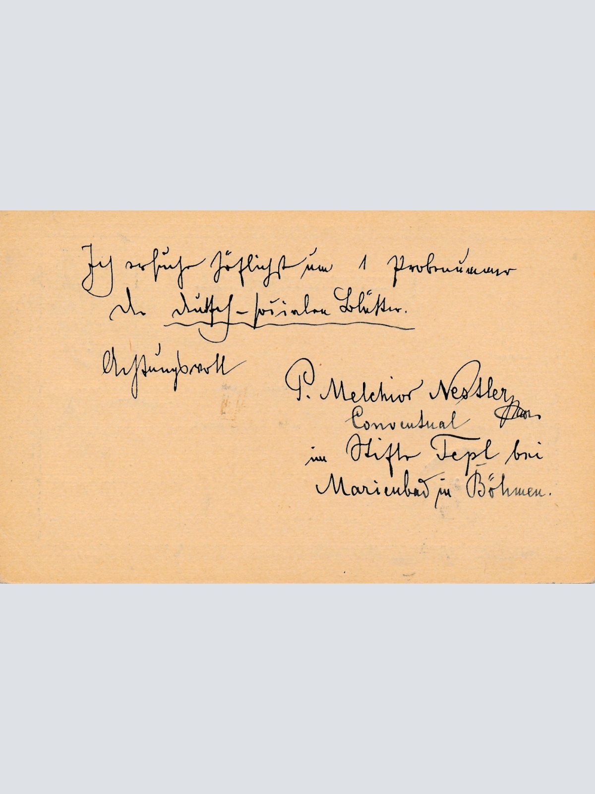 5 Heller Ganzsachen - Karte aus Stift Terl (16208)