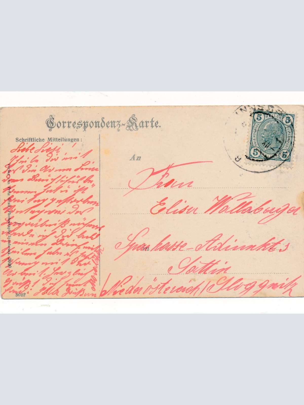 AK aus Innsbruck Maria Theresienstrasse Tirol Ansichtskarte (16115)