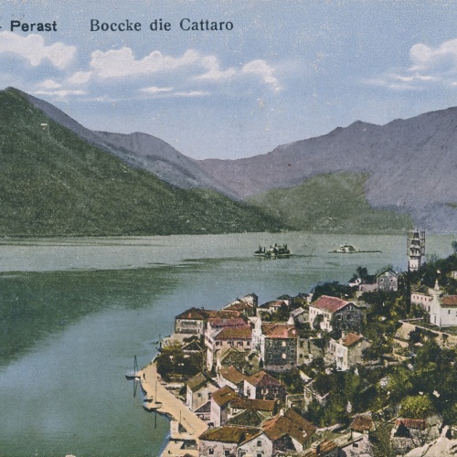 AK aus Perasto - Perast Montenegro Ansichtskarte (15930)