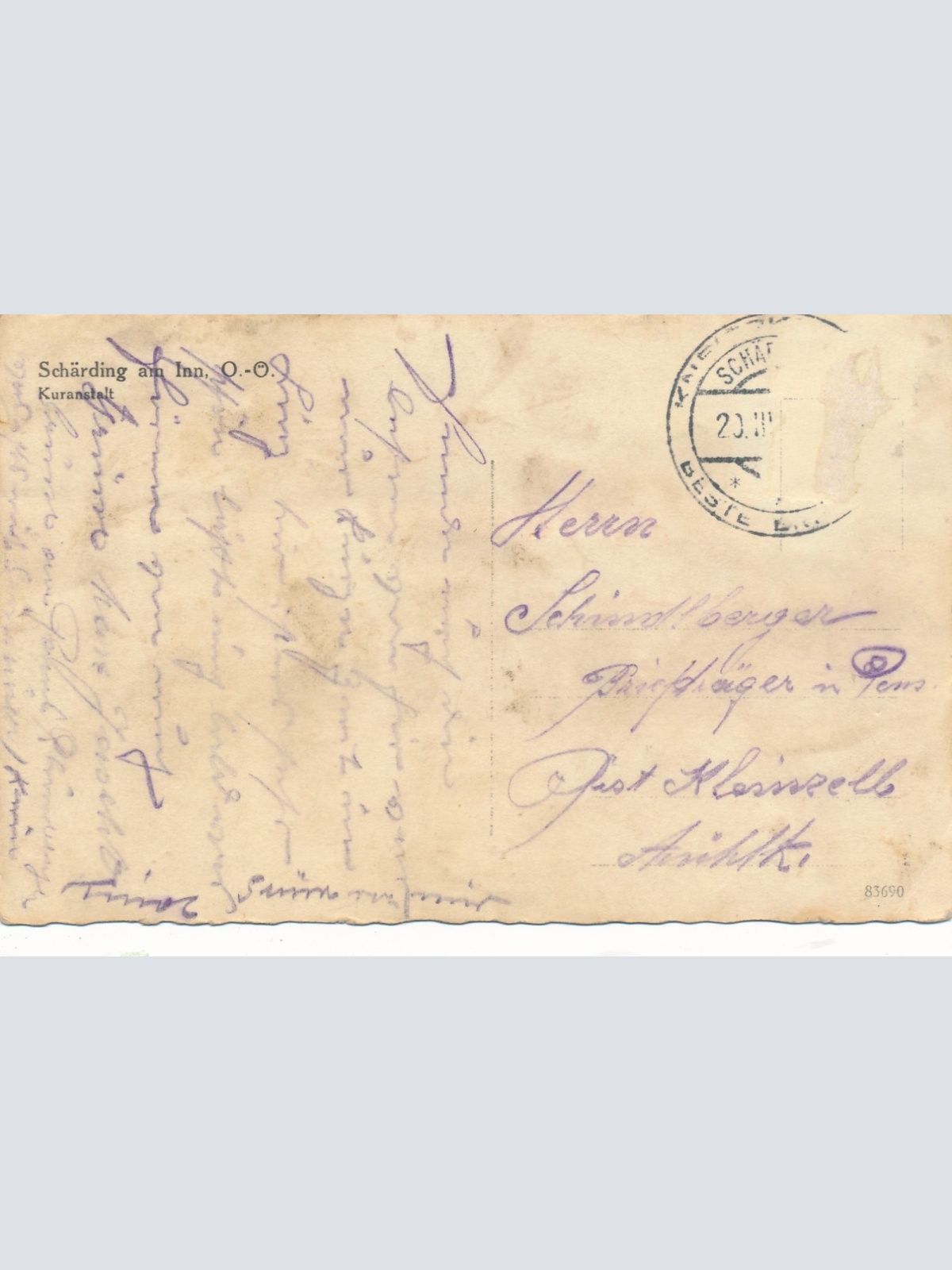 AK aus Schärding am Inn Oberösterreich Ansichtskarte (15696)