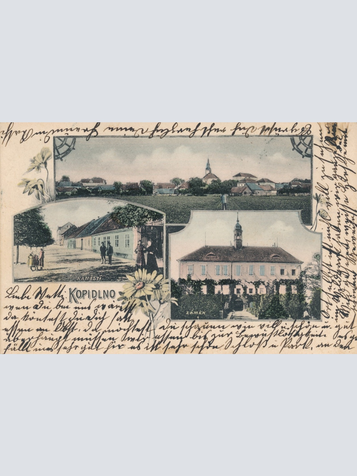 AK aus Kopidlno Tschechoslowakei Ansichtskarte (15985)