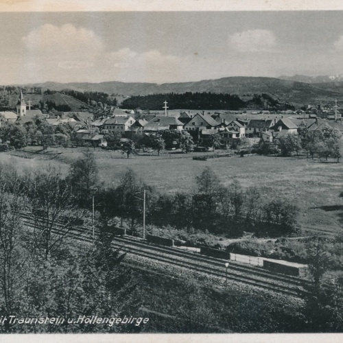 AK aus Timelkam mit Bahnschienen Oberösterreich Ansichtskarte (15245)