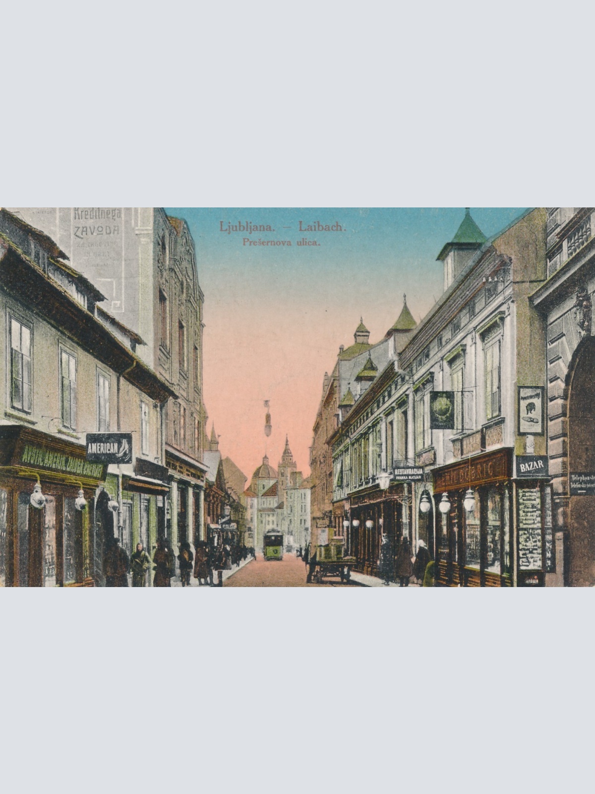 AK aus Ljubljana - Laibach Slowenien Ansichtskarte (15297)
