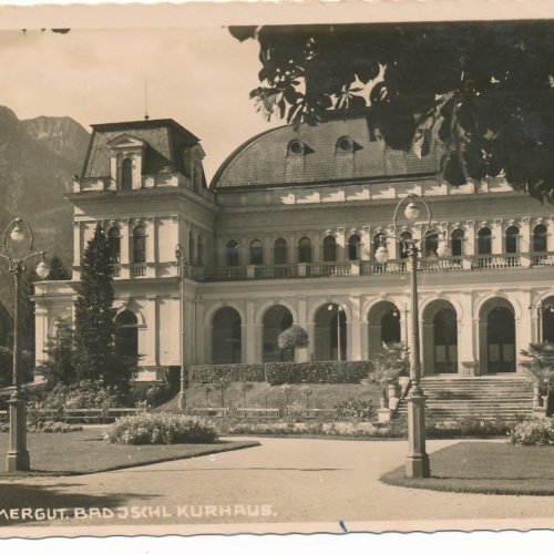 AK aus Bad Ischl Kurhaus Oberösterreich Ansichtskarte (15674)