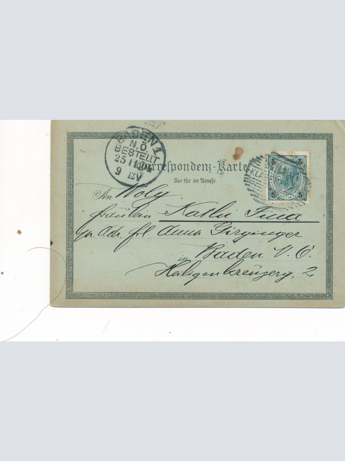 AK gruss aus Velden Kärnten Ansichtskarte (16004)