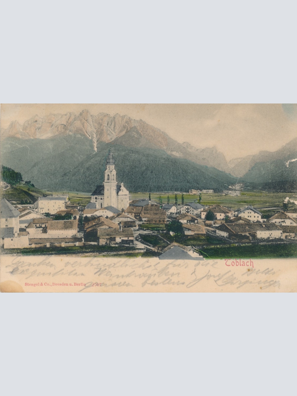 AK Toblach Kärnten Ansichtskarte (16005)