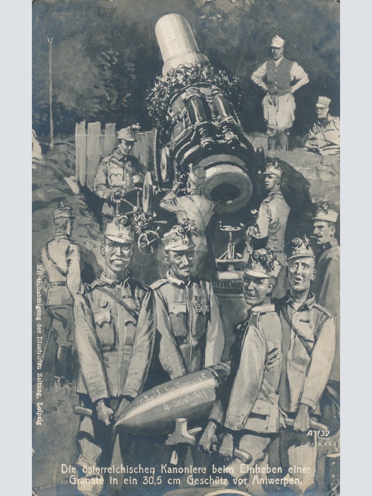 Feldpostkarte K.K Landsturmmarschbaon Nr. 20 2. Kompagnie Militaria (16013)