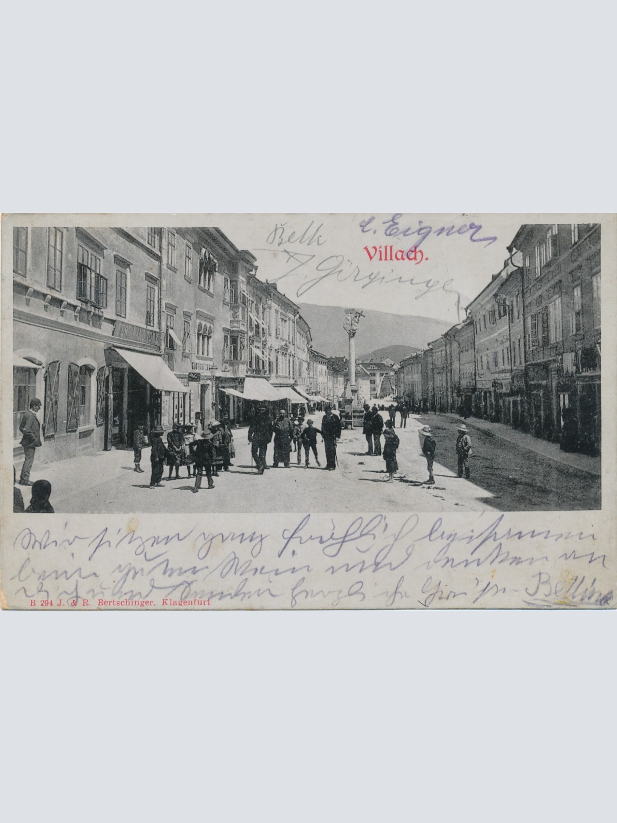 AK Villach Kärnten Ansichtskarte (16007)