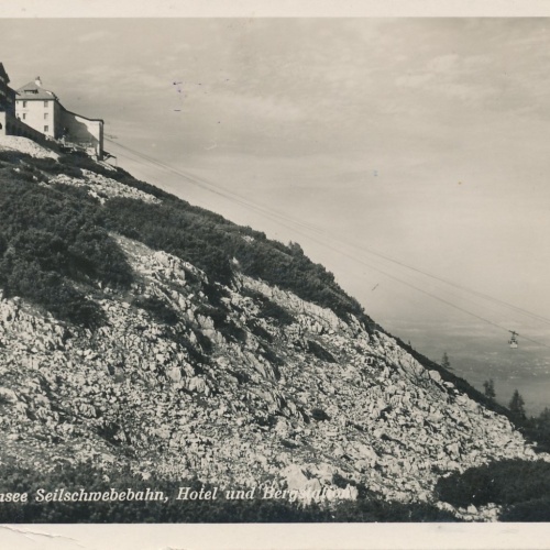 AK aus Ebensee Seilschwebebahn Oberösterreich Ansichtskarte (15478)