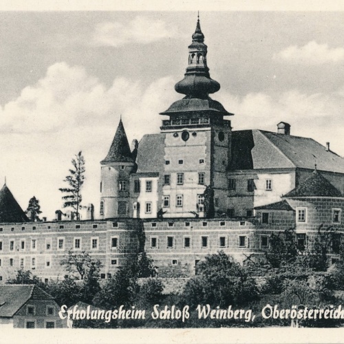 AK vom Schloss Weinberg Oberösterreich Ansichtskarte (15462)