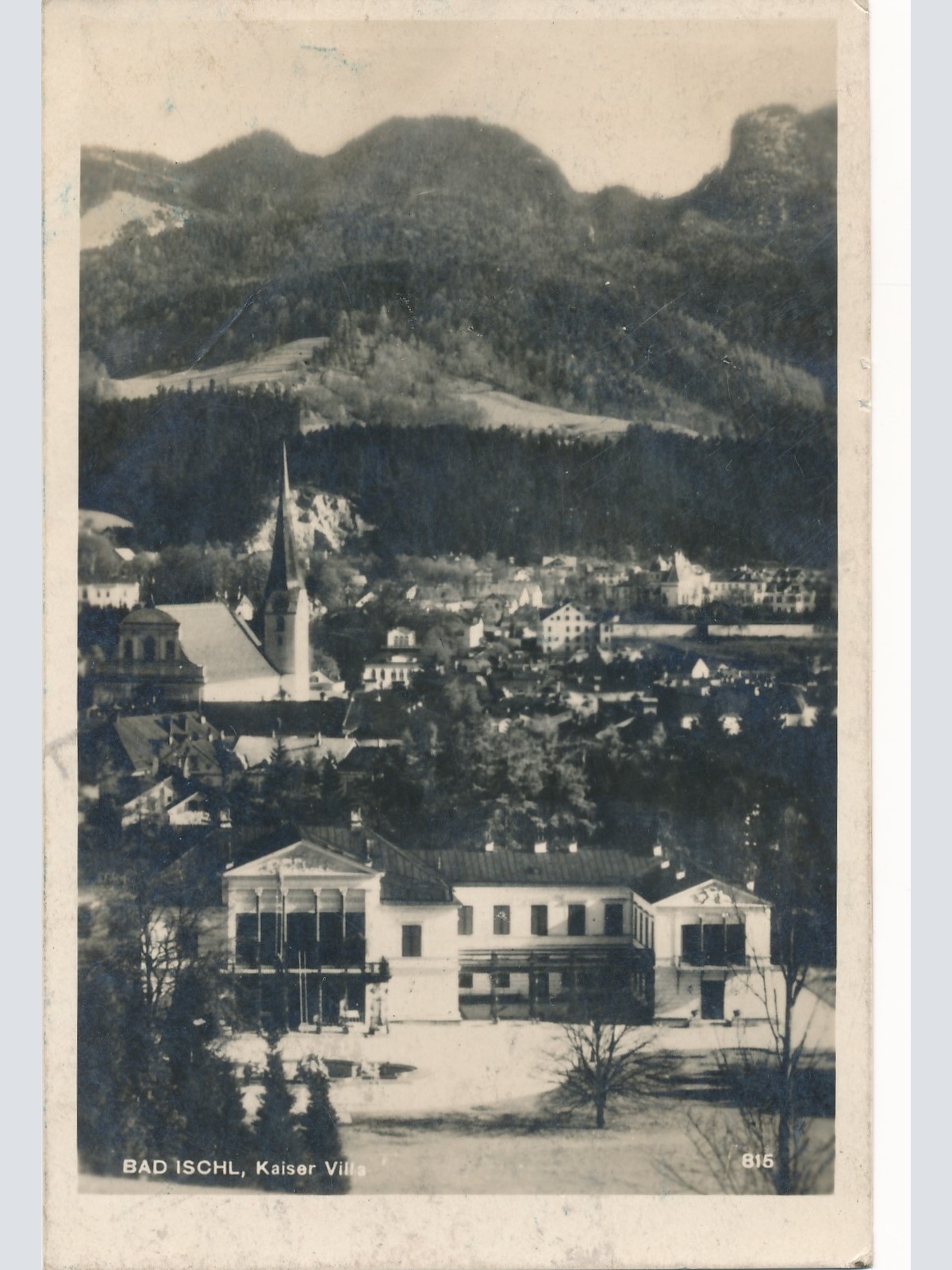 AK aus Bad Ischl Kaiser Villa Oberösterreich Ansichtskarte (15463)