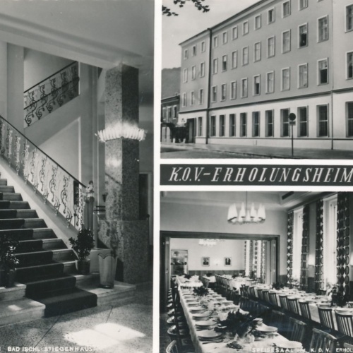 AK aus Bad Ischl K.O.V Erholungsheim Oberösterreich Ansichtskarte (15464)