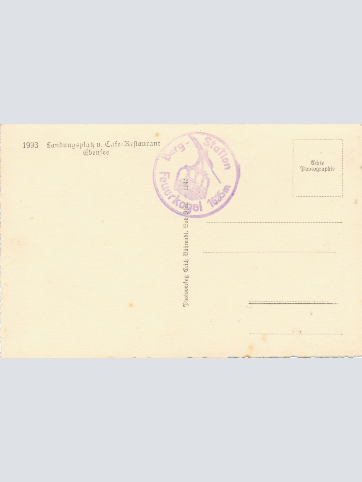 AK aus Ebensee Landungsplatz Oberösterreich Ansichtskarte (15502)