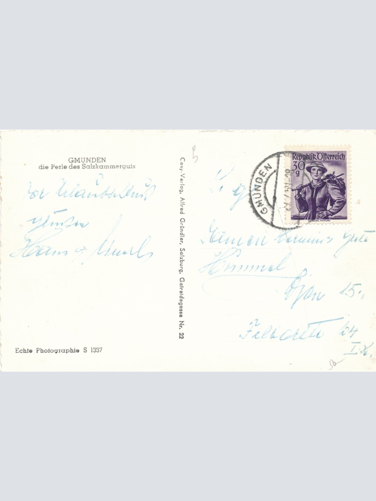 AK aus Gmunden Mehrbildkarte Oberösterreich Ansichtskarte (15494)