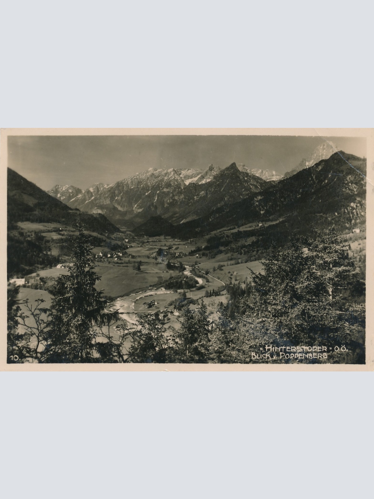 AK aus Hinterstoder Oberösterreich Ansichtskarte (15489)