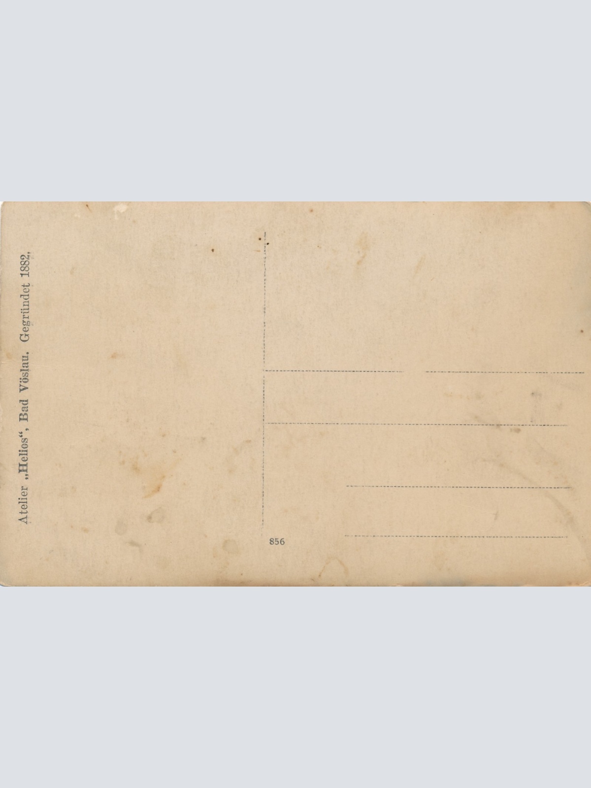 AK Annodazumals ein Mann mit Fahrrad Ansichtskarte (15207)