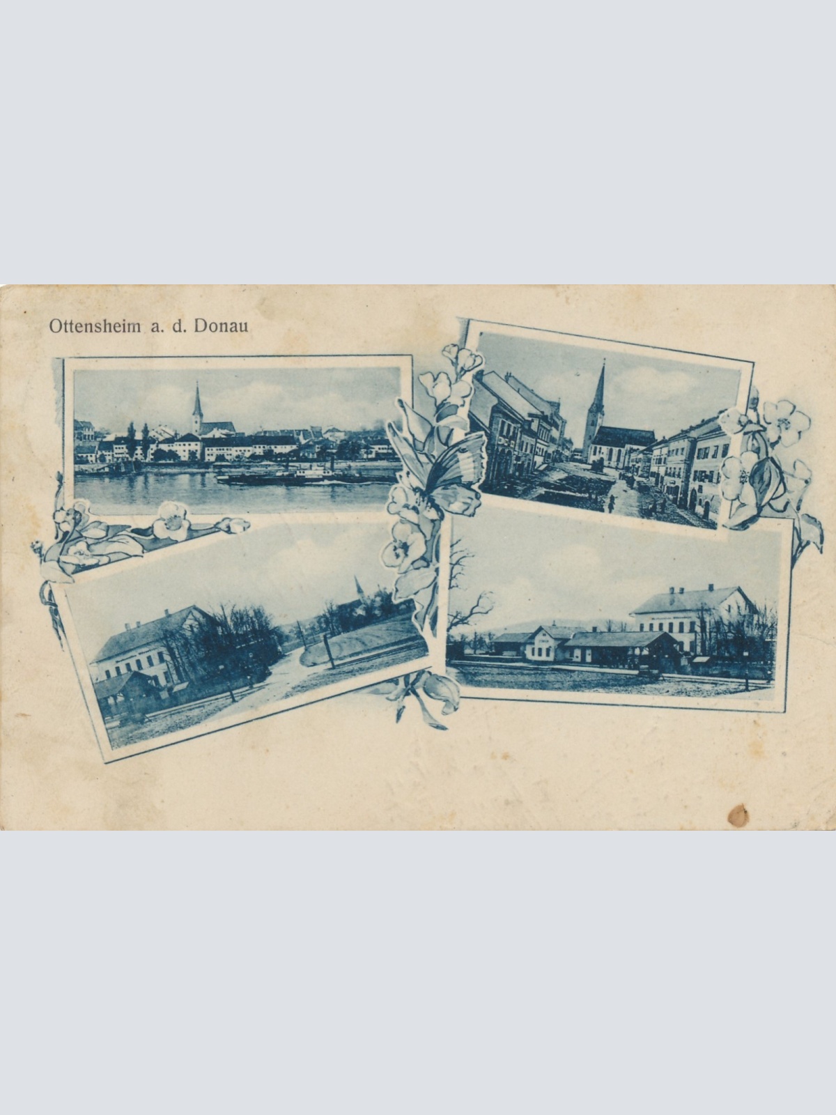 AK aus Ottensheim an der Donau Mehrbildkarte Ansichtskarte (15193)