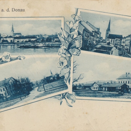 AK aus Ottensheim an der Donau Mehrbildkarte Ansichtskarte (15193)