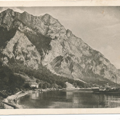 AK aus Gmunden mit Dampfer OÖ Ansichtskarte (15629)