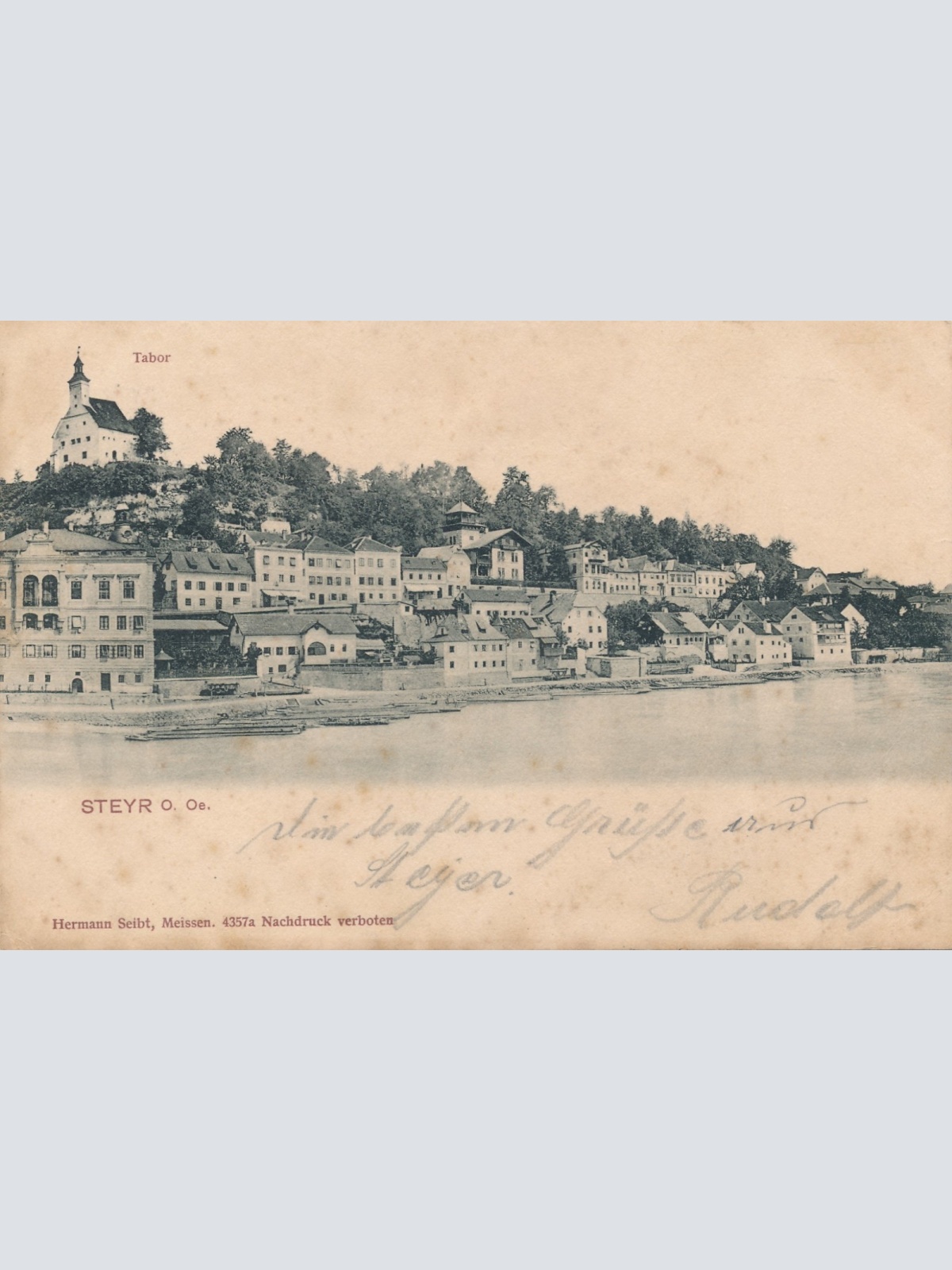 AK aus Steyr OÖ Ansichtskarte (15620)