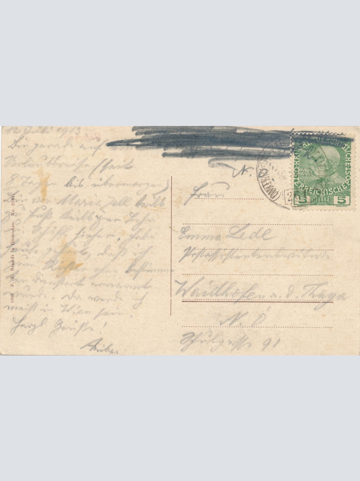 AK aus Unterach am Attersee OÖ Ansichtskarte (15638)