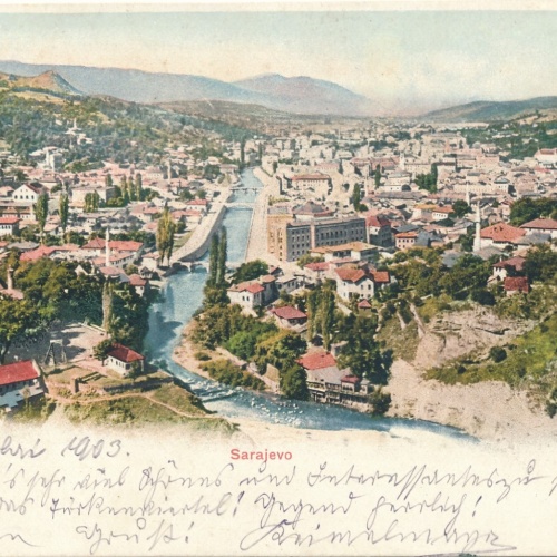 AK aus Sarajevo Bosnien - Herzegowina Ansichtskarte (15176)