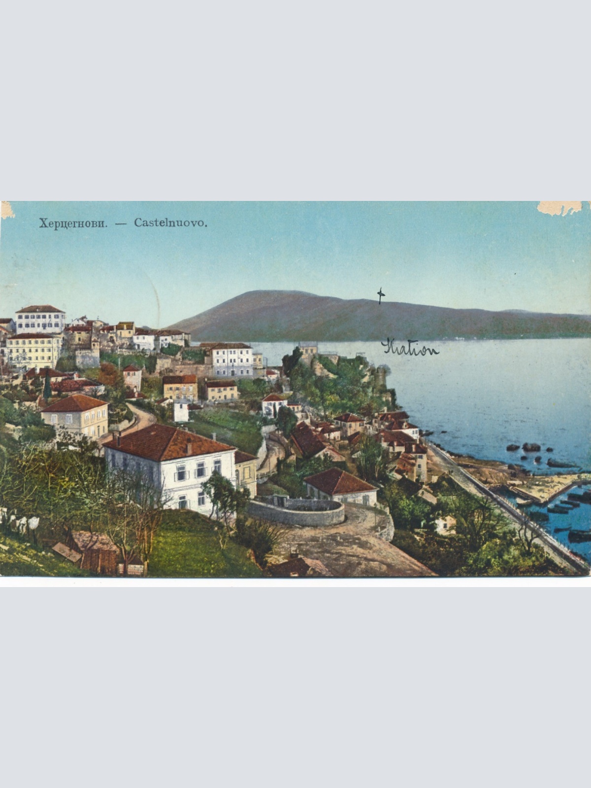 AK aus Castelnuovo Kroatien Ansichtskarte (15169)