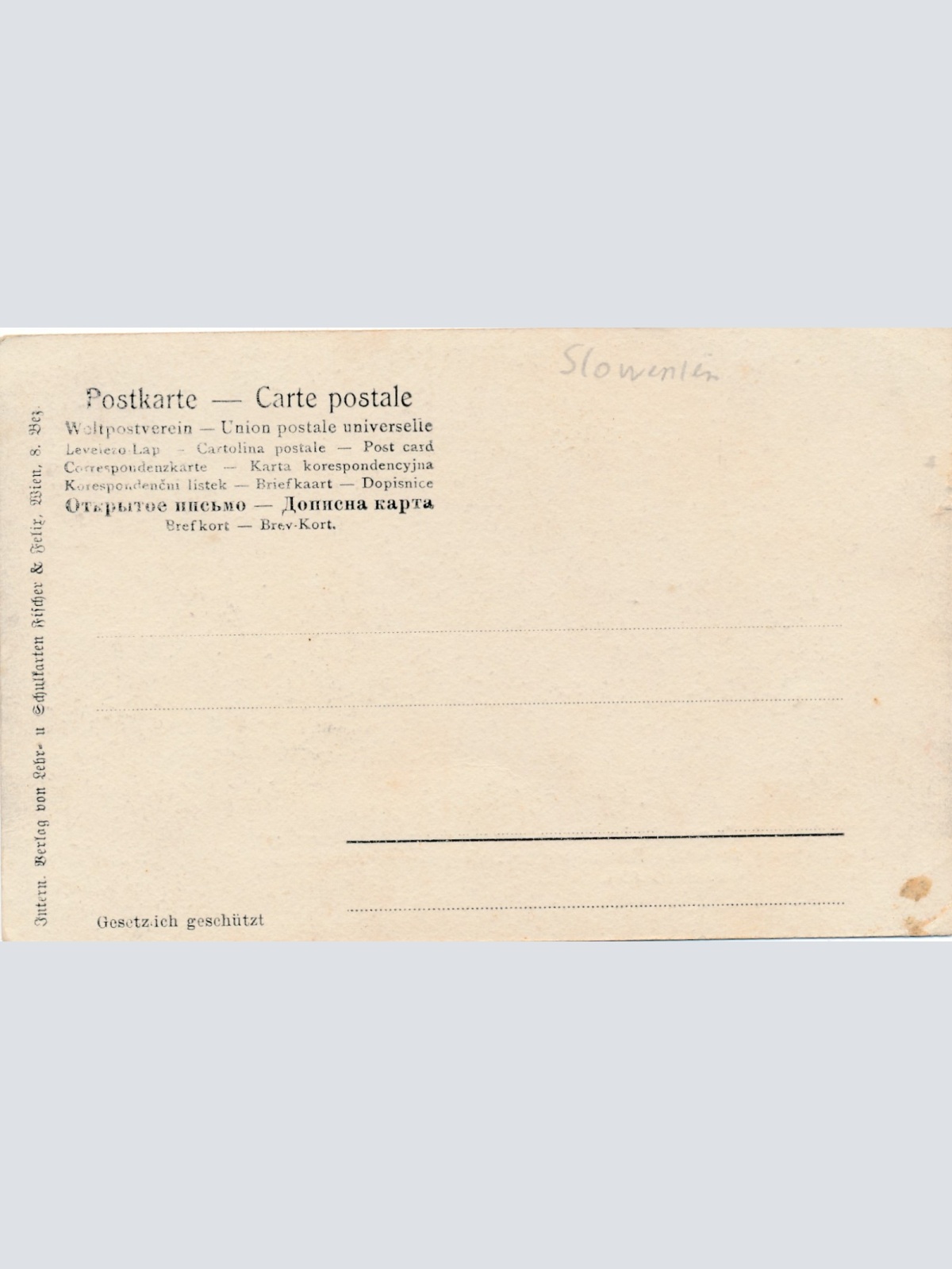 AK aus Laibach Slowenien Ansichtskarte (15173)