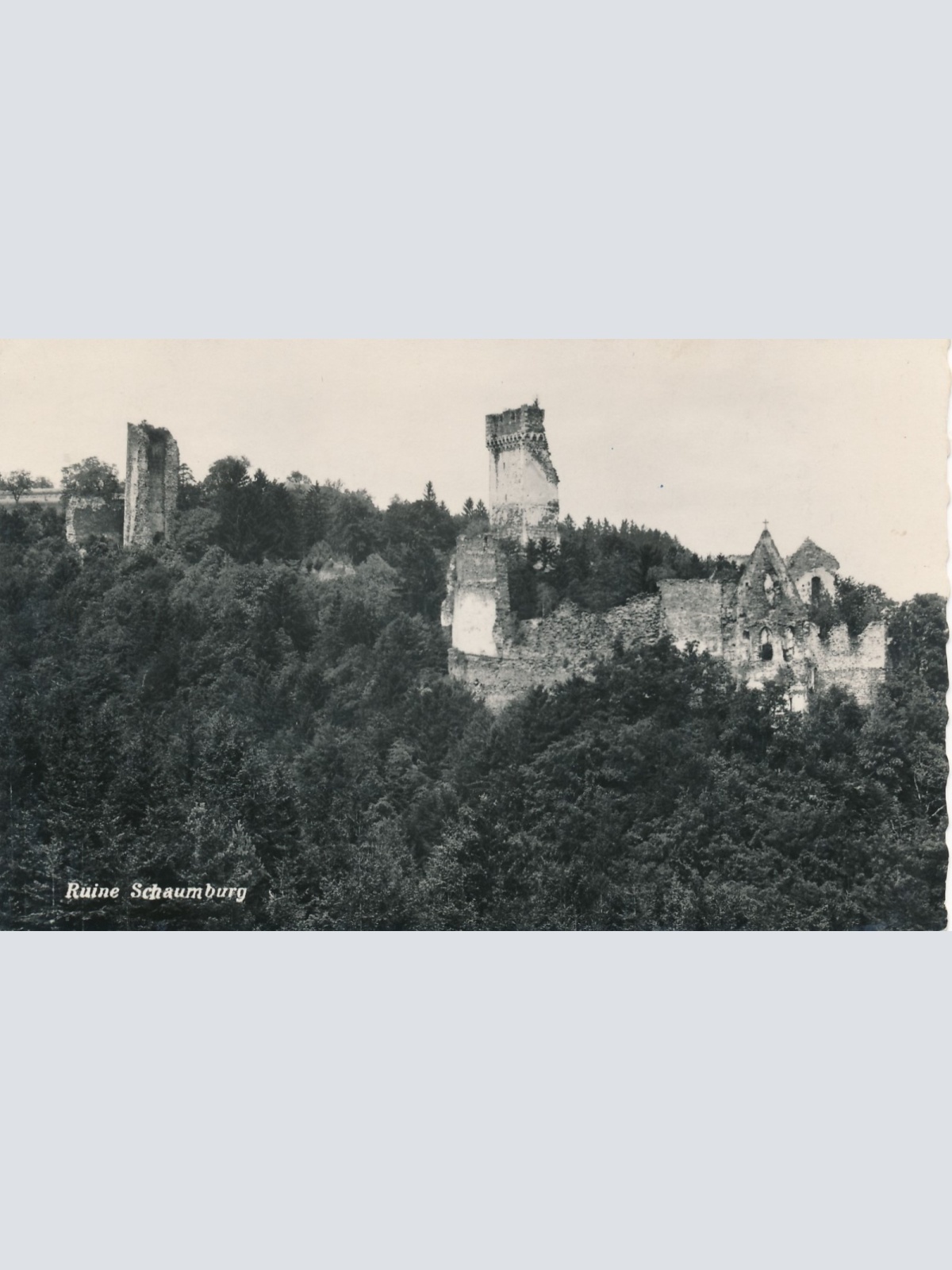 AK von der Ruine Schaumburg Oberösterreich Ansichtskarte (15548)