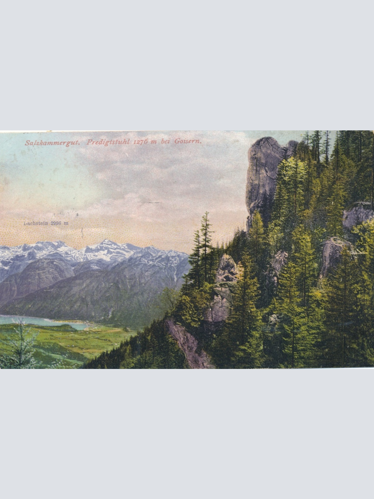 AK Predigstuhl bei Goisern Oberösterreich Ansichtskarte (15554)