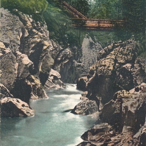 AK aus Bad Ischl Rettenbachwildniss Oberösterreich Ansichtskarte (15540)