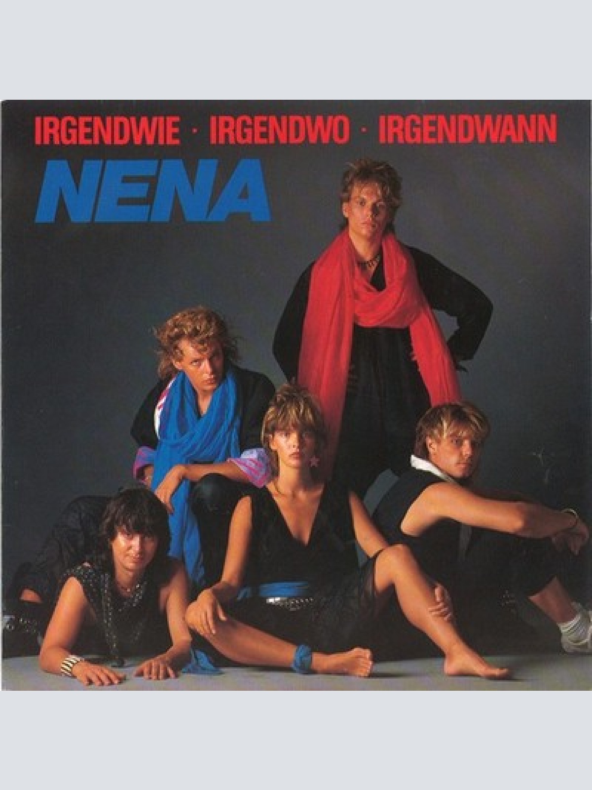 7", Single Nena - Irgendwie · Irgendwo · Irgendwann