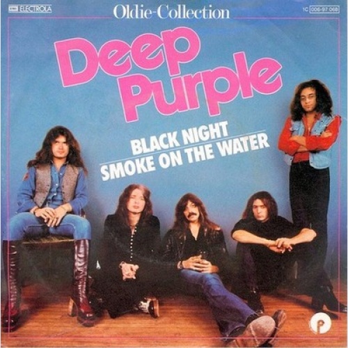 7" Deep Purple - Black Night (Live Version) / Smoke On The Water