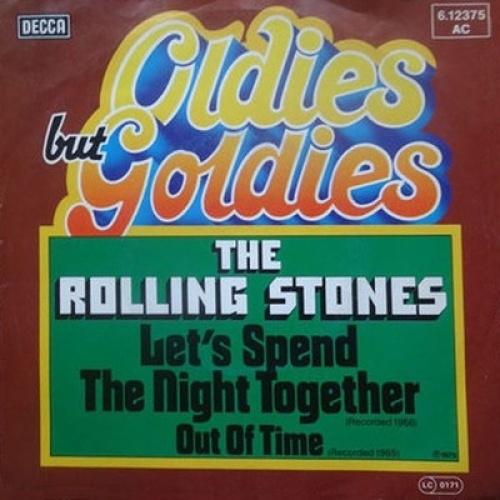 7", Single The Rolling Stones - Let's Spend The Night Together / Out Of Time