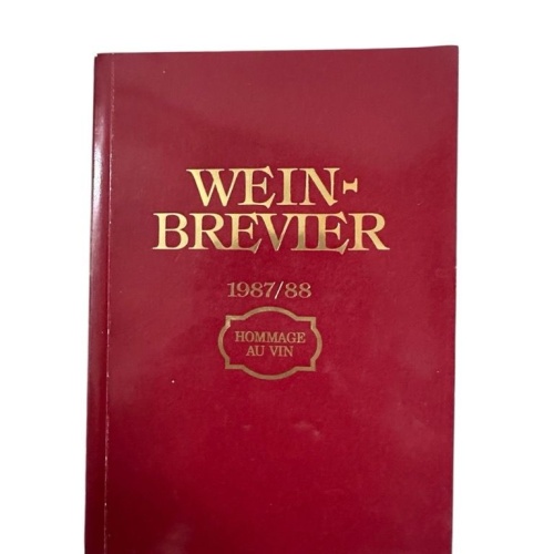 Wein-Brevier 1987/88 [Hg. St. Urban Kellerei Gottardi K.G.] Gottardi, Bruno: