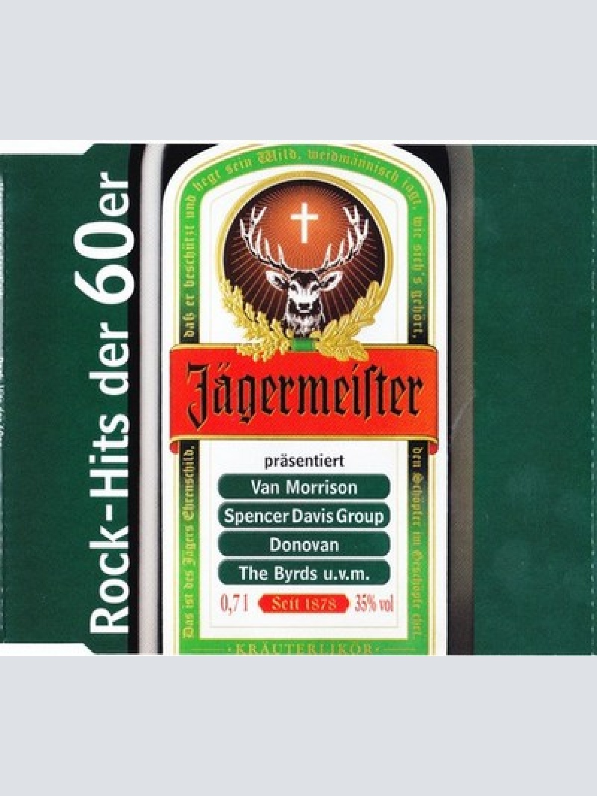 CD, Comp Various - Jägermeister Präsentiert Rock-Hits Der 60er