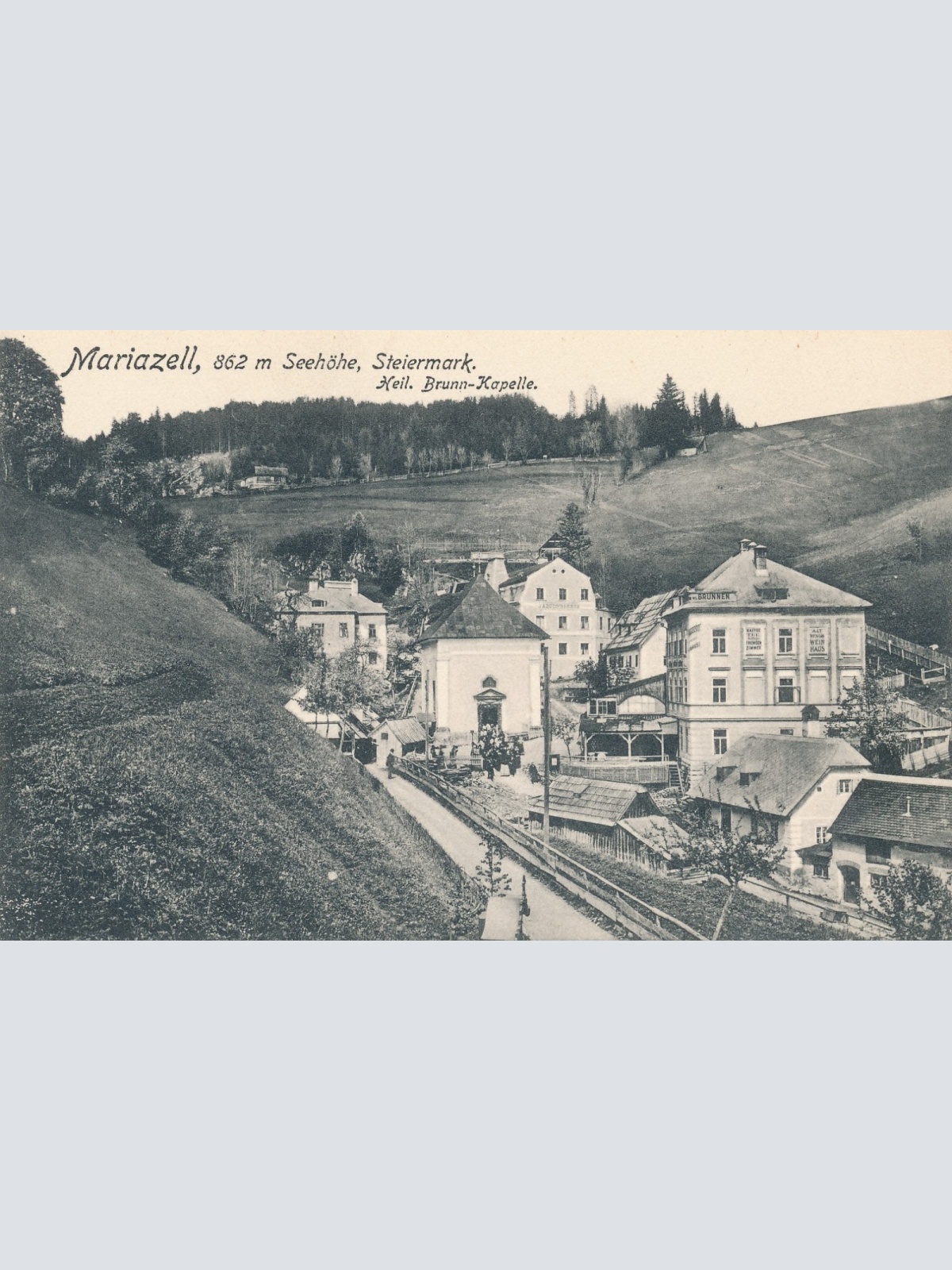 AK aus Mariazell Steiermark Ansichtskarte (16474)