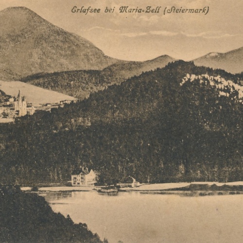 AK vom Erlaufsee bei Mariazell Steiermark Ansichtskarte (16478)