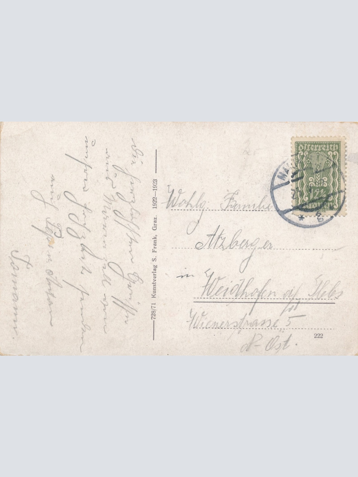 AK vom Erlaufsee bei Mariazell Steiermark Ansichtskarte (16483)