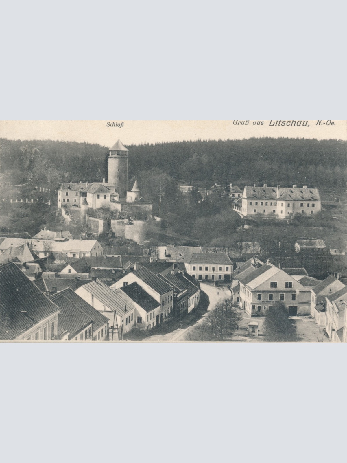 AK gruß aus Litschau Niederösterreich Ansichtskarte (16311)