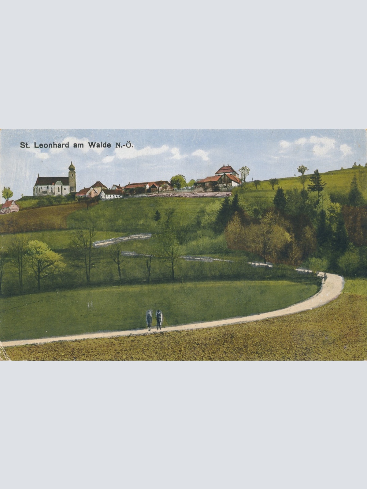 AK aus St. Leonhard am Walde Niederösterreich Ansichtskarte (16308)