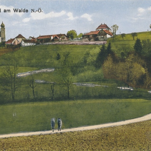 AK aus St. Leonhard am Walde Niederösterreich Ansichtskarte (16308)