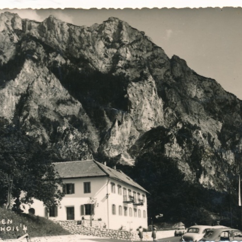 AK aus Gmunden Gasthof Hoisn Oberösterreich Ansichtskarte (16504)