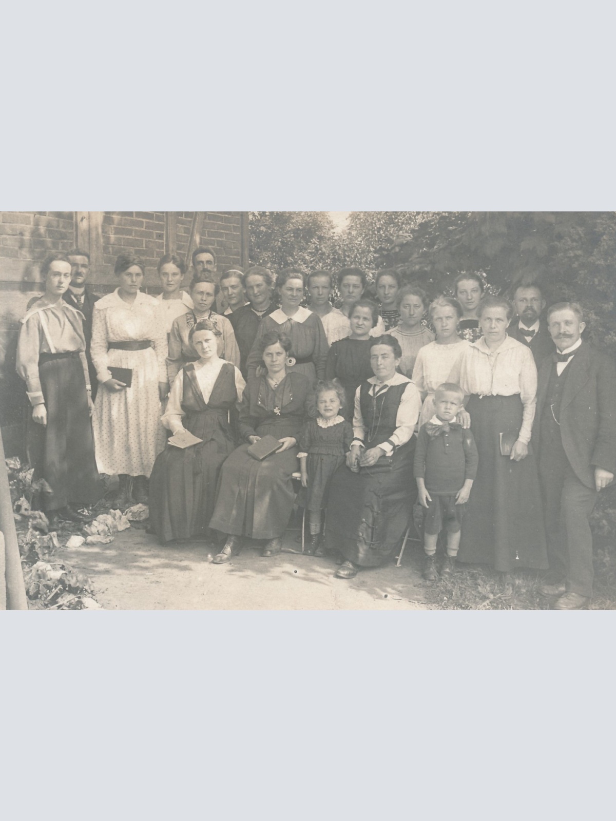 AK Annodazumals von einer Bauernfamilie Ansichtskarte (16596)