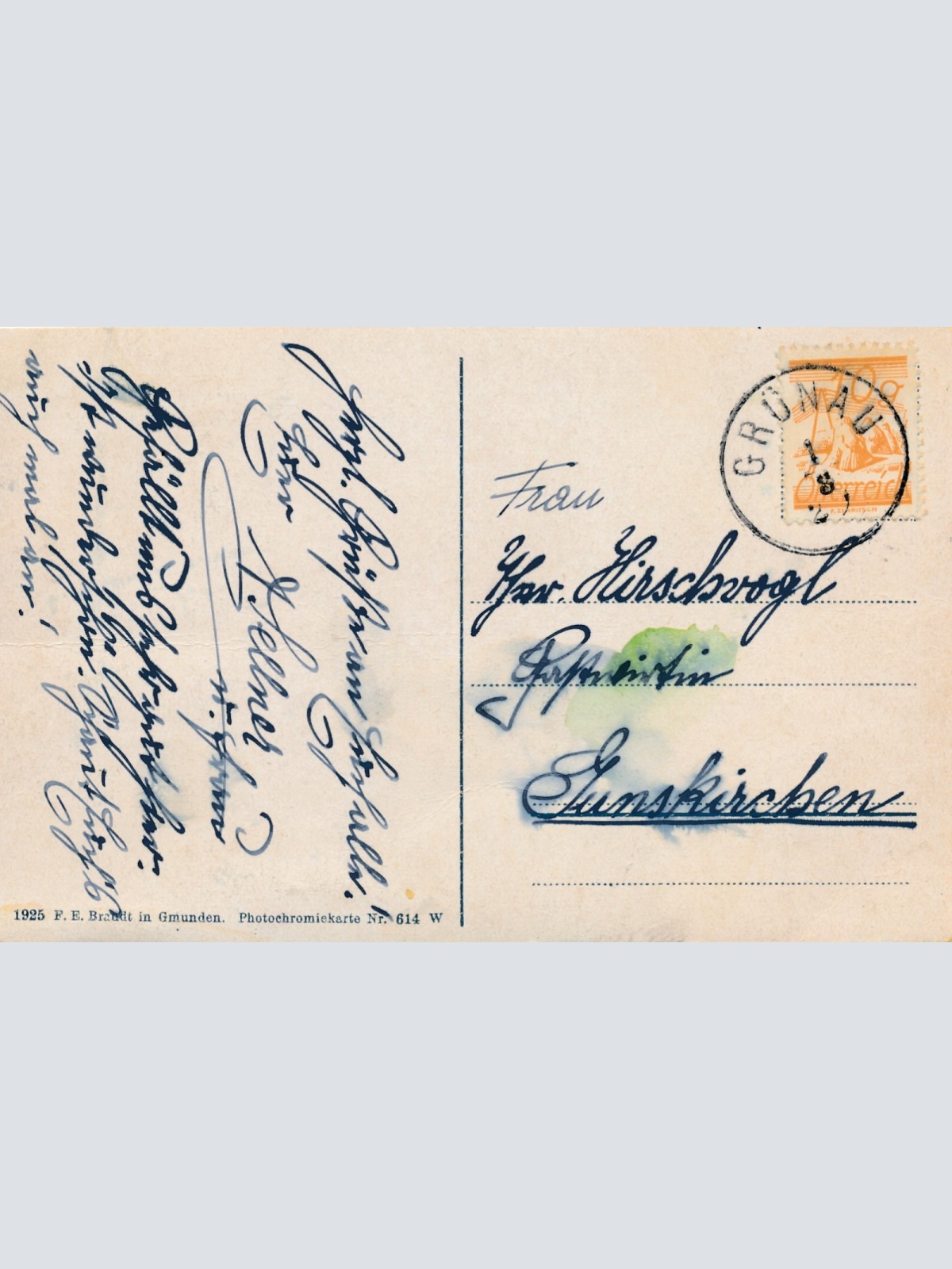 AK aus Grünau Oberösterreich Ansichtskarte (16435)