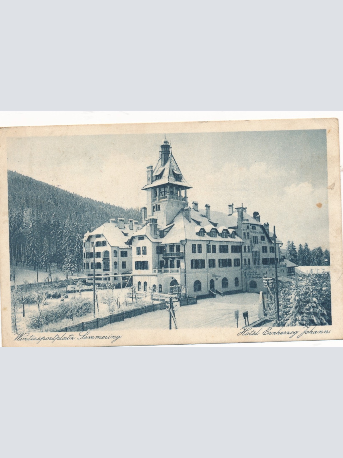 AK aus Semmering Wintersportplatz Niederösterreich Ansichtskarte (16643)