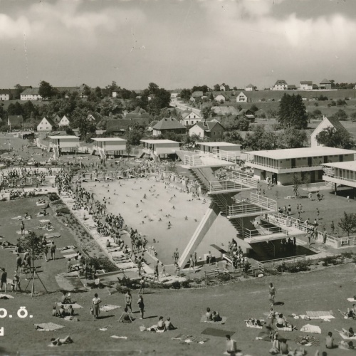 AK aus Steyr Stadtbad Oberösterreich Ansichtskarte (16549)