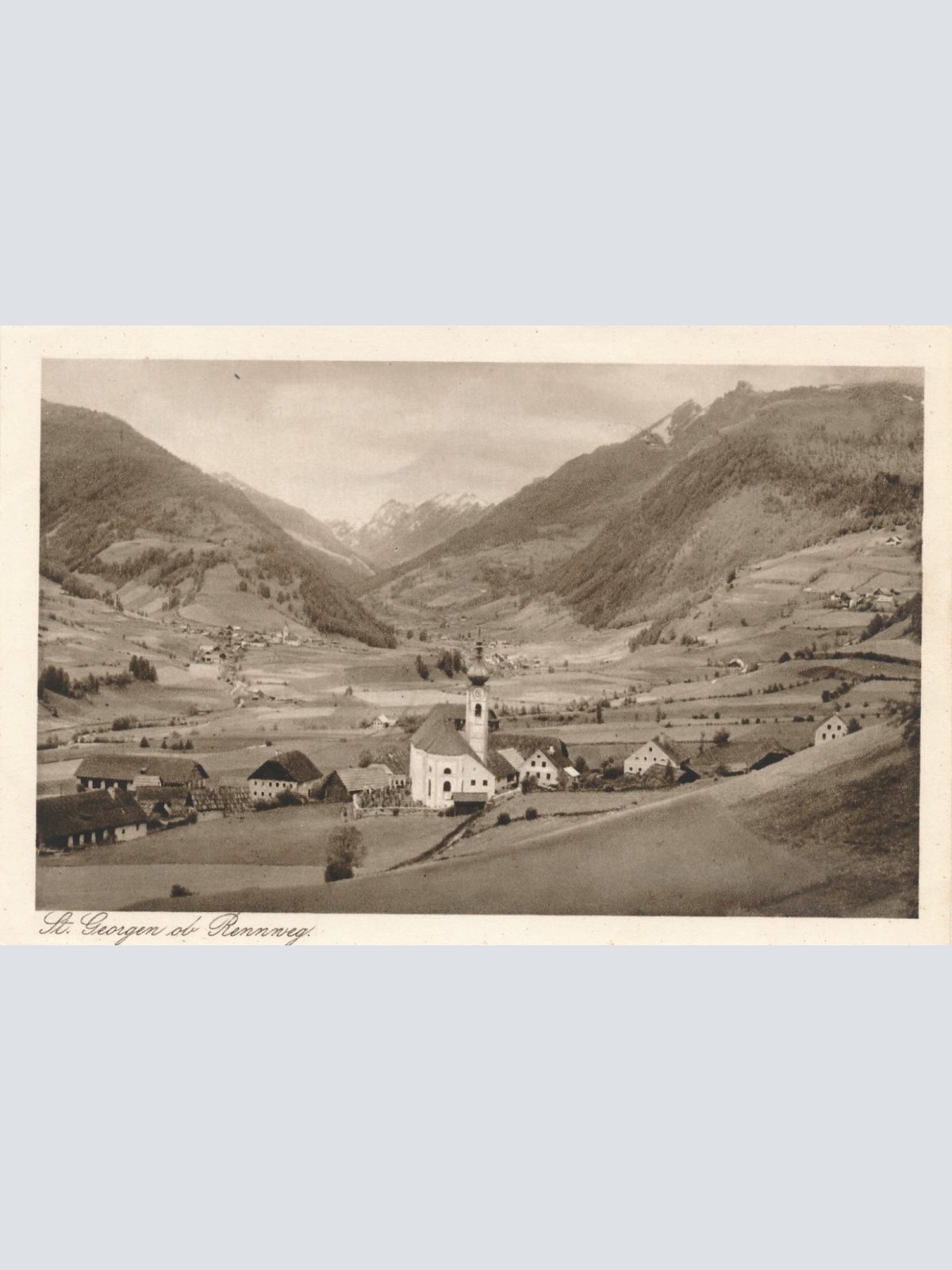 AK aus St. Georgen ab Rennberg Steiermark Ansichtskarte (16624)