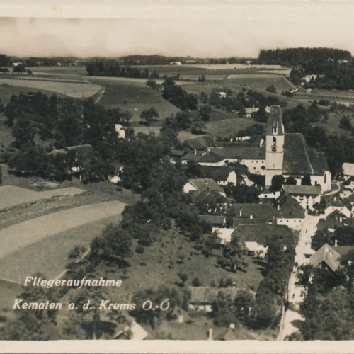 AK aus Kematen Fliegeraufnahme Oberösterreich Ansichtskarte (16542)
